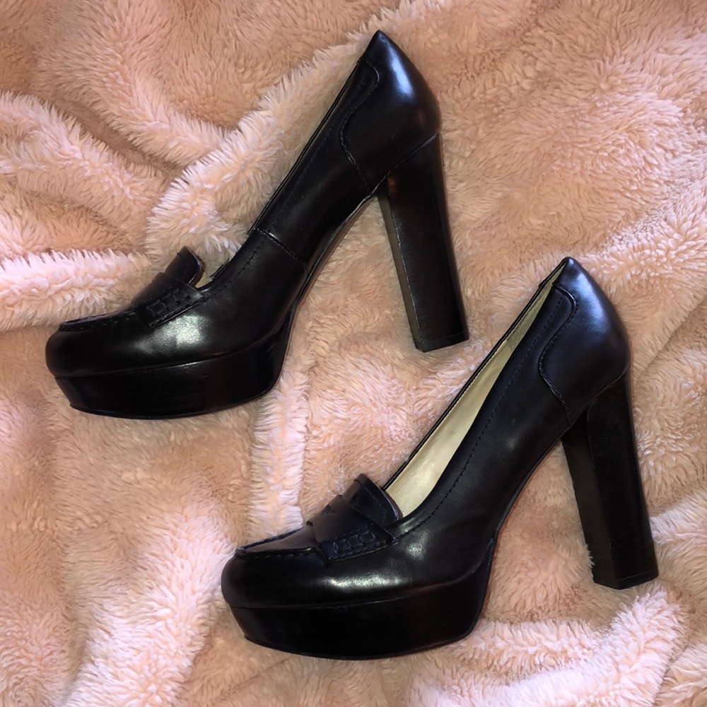 Mark Fisher “Keeps2” blk platform pumps